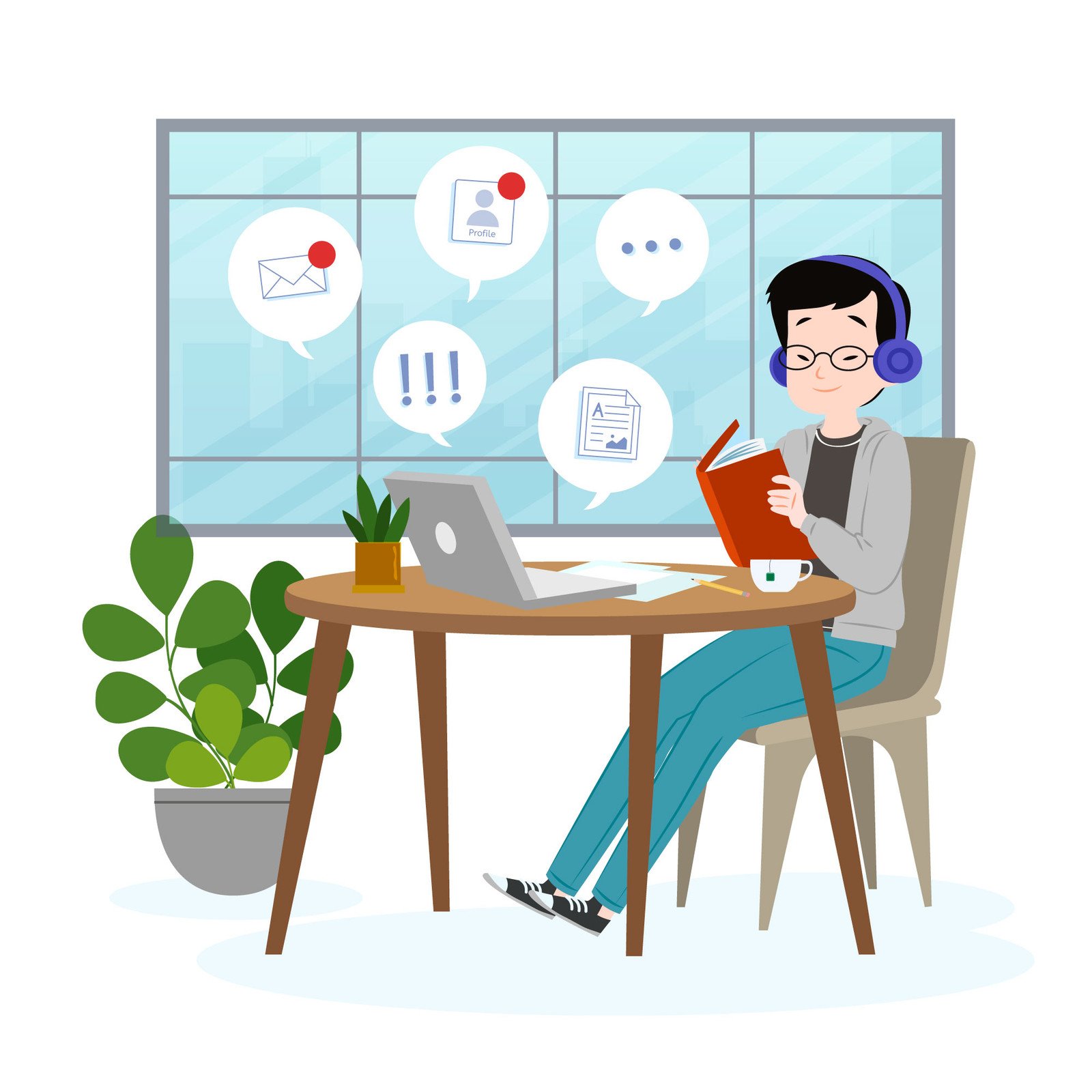 Support and operations team handling customer conversations